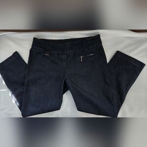 Zak And Rachel Petite Jeans Size 6 Pull On Straight Leg Euc